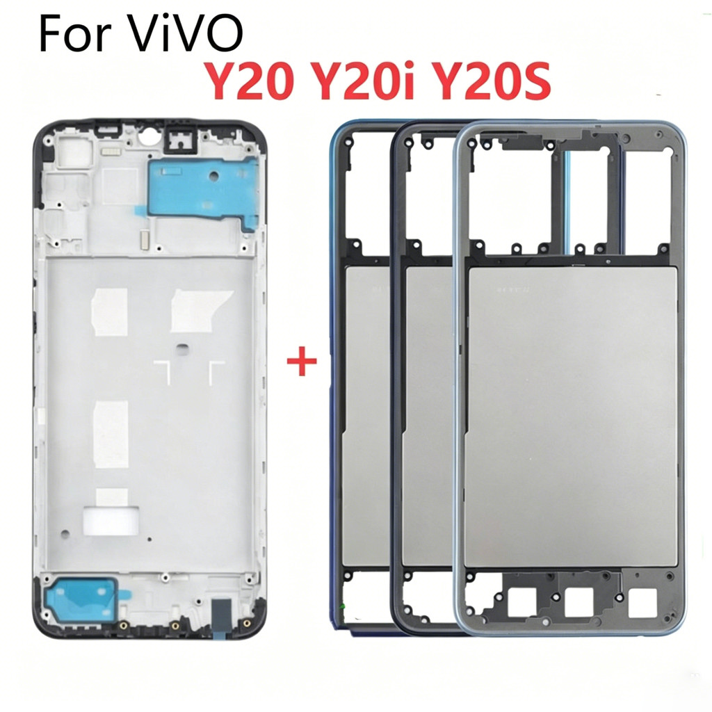 กรอบกลาง LCD สําหรับ VIVO Y12s / VIVO Y20 / VIVO Y20i / VIVO Y20s กรอบกลางด้านหน้า