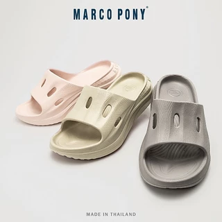 Marco Pony รองเท้าผู้หญิง สลิปเปอร์นุ่มๆ วัสดุ EVA ทนต่อการสึกหรอ พื้นหนาพื้นนุ่มมาก เบาสบาย MH9030