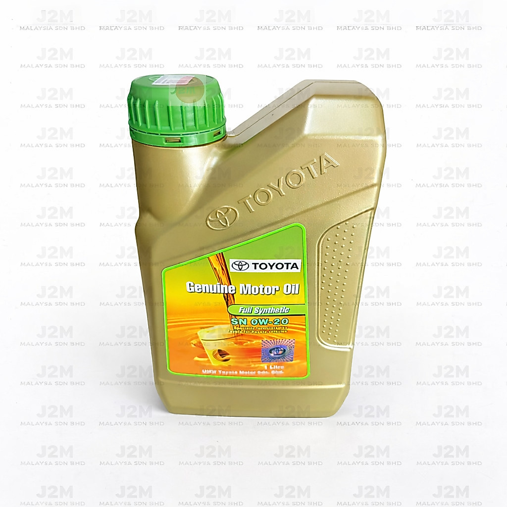 น้ํามันเครื่องTOYOTA FULL SYNTHETIC 0W/20 1 ลิตร