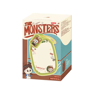 POPMART THE MONSTERS Retro Barber Shop Series กระเป๋าเด็กแห้งกล่องลึกลับของขวัญเล่นอินเทรนด์