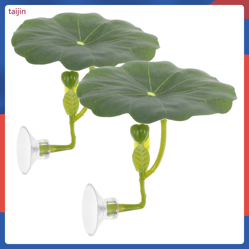 Hammock Aquarium Plants Betta Bed Leaf แผ่นประดิษฐ์ taijin