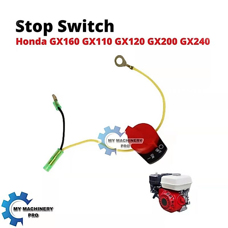 HONDA GX160 STOP SWITCH GAOLINE ENGINE STOP SWITCH 5.5hp 6.5hp 7.0hp 7.5hp สวิทช์ BERHENTI ENGINE