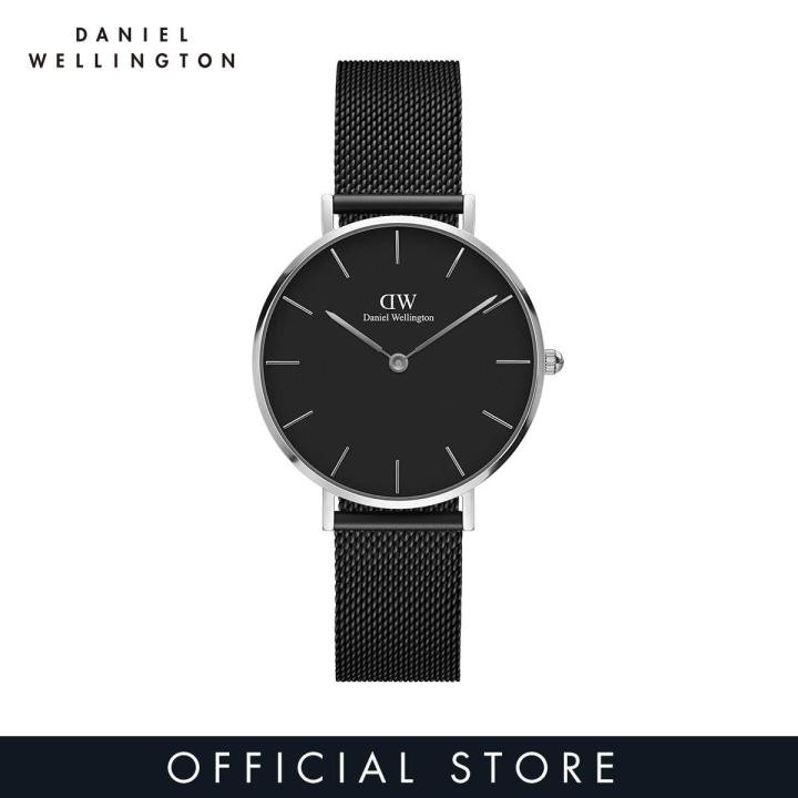 Daniel Wellington นาฬิกาข้อมือ Petite Ashfield S Black 32มม สีดำ