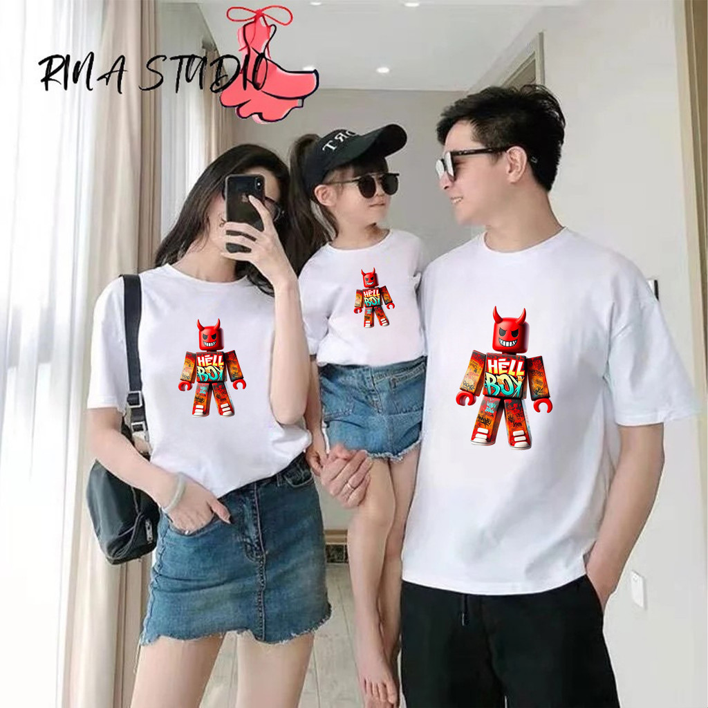 เสื้อยืด KEMEJA RINA STUDIO Roblox เหมาะสําหรับผู้ใหญ่และเด็ก