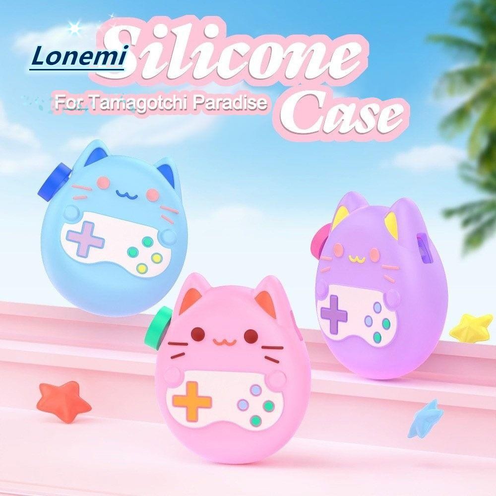 LONEMI Silicone , Fall Resistance for Tamagotchi Paradise Protective Cover, Cartoon Ultra-Thin Non-S