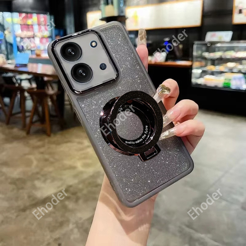 ปลอกสําหรับ Redmi 15C 4G 5G 2025 Bling Bling แหวนสําหรับ POCOC85 C85 Redmi15C 15 C MI 25078RA3EA 250