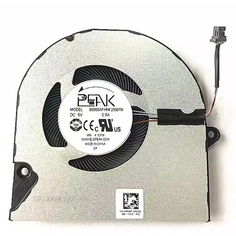 พัดลม CPU ใหม่สําหรับ DELL Inspiron 15 5510 5515 5518 14 5410 5415 5418 7400 7415 2-in-1 0KRK6P แล็ป