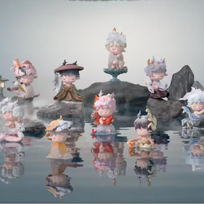 Heyone MIMI The Poetry of Time in four Seasons บทกวีของเวลาในสี่ฤดูกาล กล่องตาบอด สไตล์ที่เลือกได้ น่ารักตุ๊กตา ของเล่น