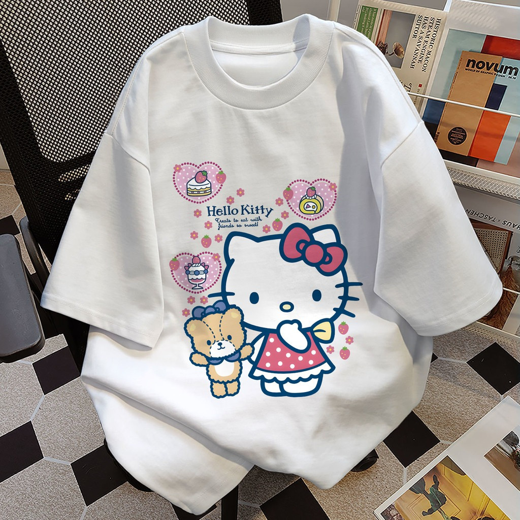เสื้อสีชมพู BOOM เสื้อยืดผู้หญิงน่ารักๆ 100%Cotton สไตล์เกาหลี เหมาะสำหรับผู้หญิงและนักเรียน COD