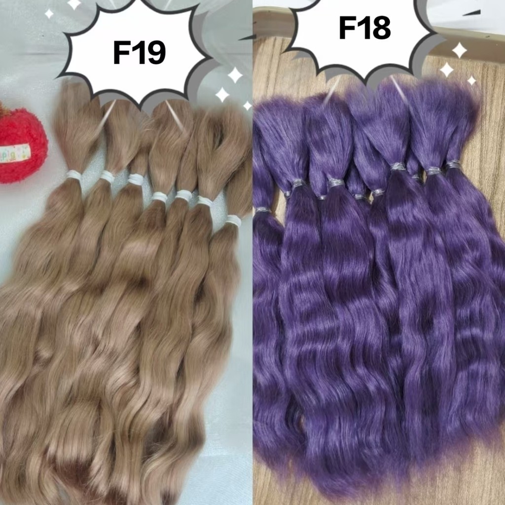 Combed Mohair Doll วิกผม bIythe Bjd Hair Tie นําเข้าขนสัตว์ Mohair