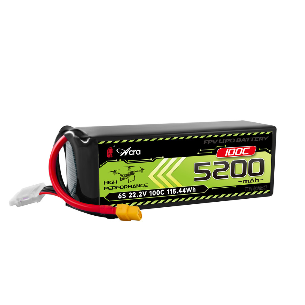ACRA แบตเตอรี่โดรนกําลังขยายสูง 6S5200MAH22.2V