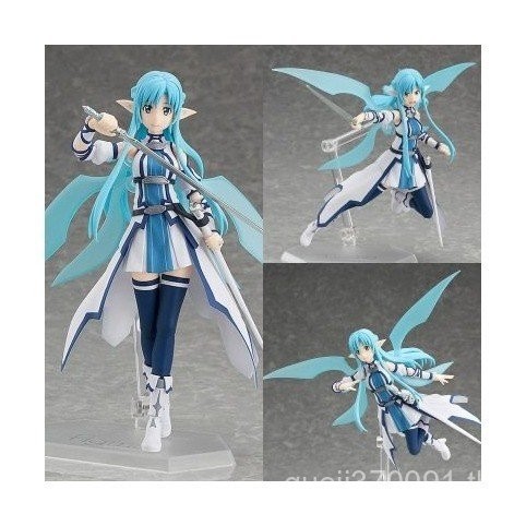 ดาบศิลปะออนไลน์ figma Asuna Kirito Kiriko Shino Hands-on สํานักงานตุ๊กตาตกแต่งรุ่น