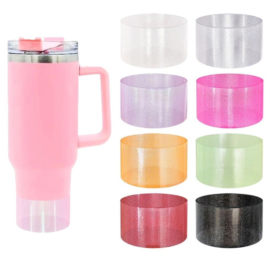 SUGAW Tumbler ซิลิโคน Boot,ฝาครอบป้องกันขวดน้ํา,สวยงามและทันสมัย Anti-Drop Shock Absorbing,ขวดน้ํา BOOT ใช้งานร่วมกับ Stanley Tumbler