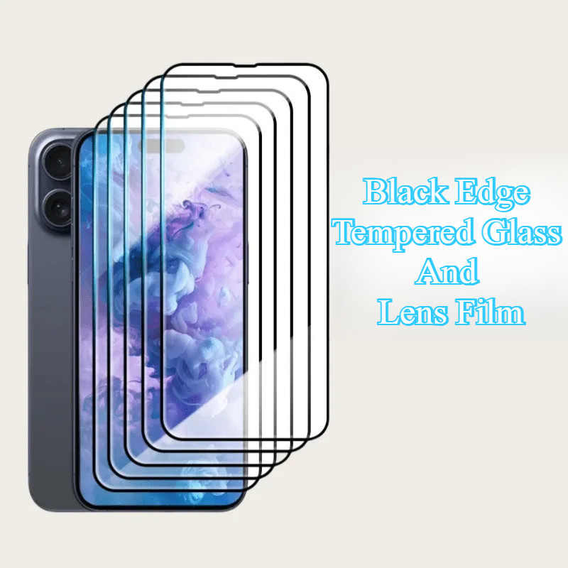 ฝาครอบขอบสีดํากระจกนิรภัยสําหรับ vivo 1933 1935 1937 1938 1951 2004 2006 2018 V1809A V1809T V1813A V