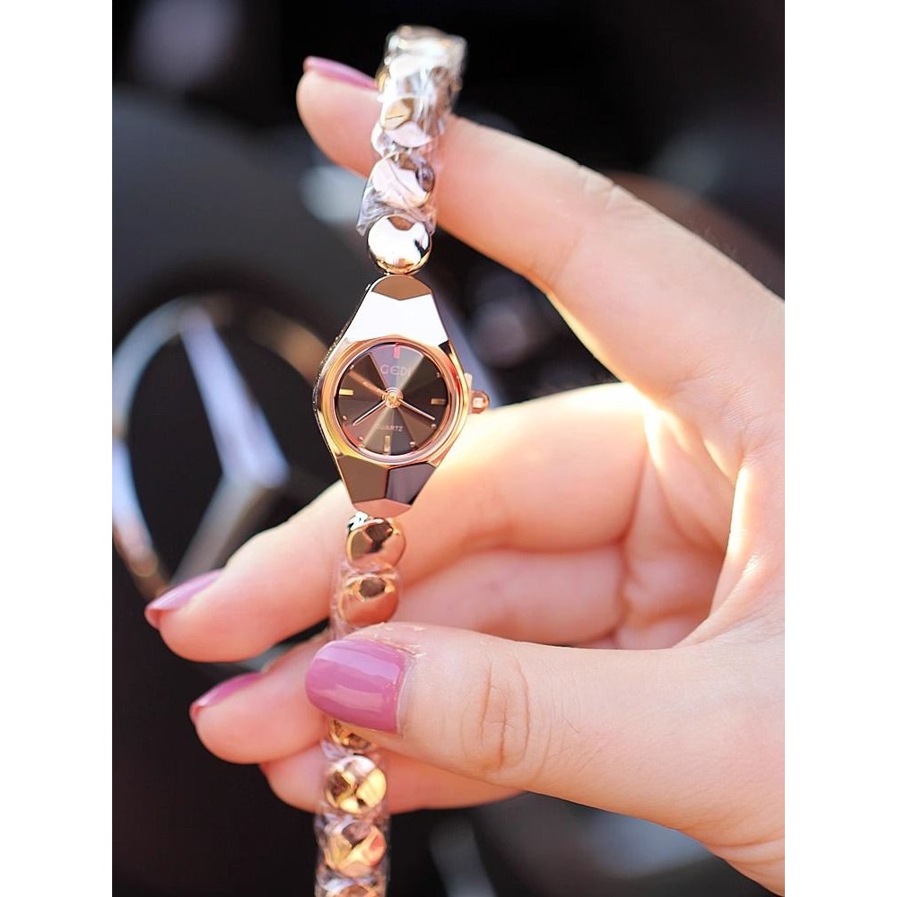 Xihuan นาฬิกาผู้หญิงกันน้ําและอเนกประสงค์ Nich like 手表女士款防水百搭小个性感法式手链时尚百搭8.3nb1