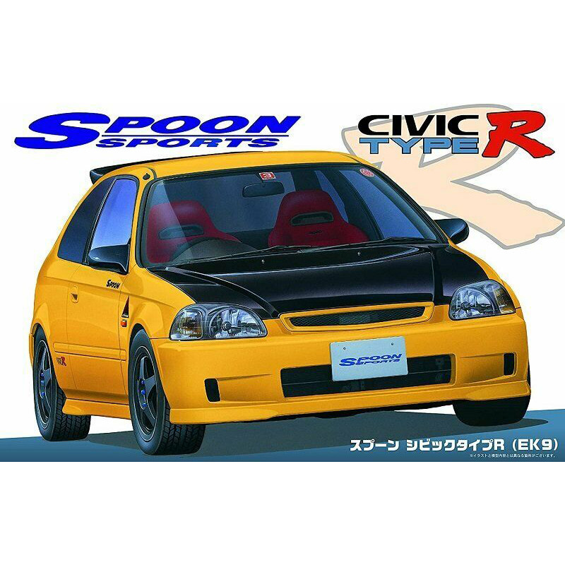 √ Enrich Fujimi Model 1/24 Honda Spoon Civic Type R (EK9) 04635