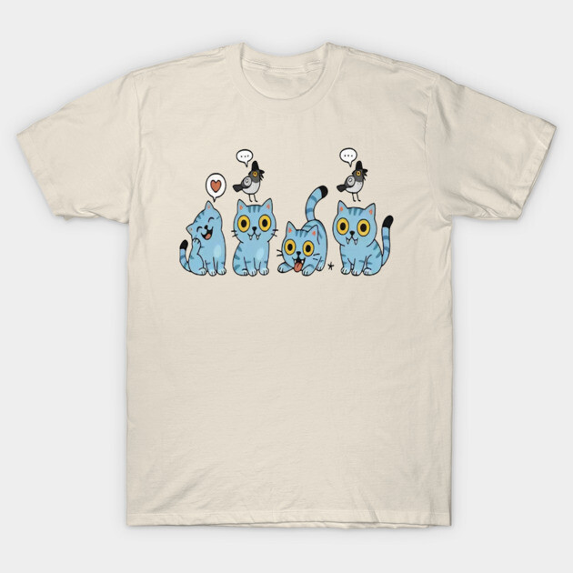 เสื้อยืด Vintage Music Tiger, Blue Tiger T-Shirt แท้ Cotton 100%  ผ้านุ่ม y2k แห้งเร็ว S-5XL สีขาว