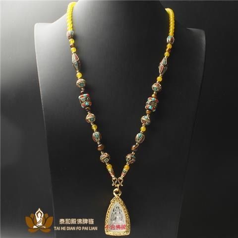 T ประเทศไทยพุทธ Amulet CHAIN ประเทศไทยพุทธ Amulet CHAIN เนปาลสไตล์ Bohemian Heavy Industry พุทธ Amul