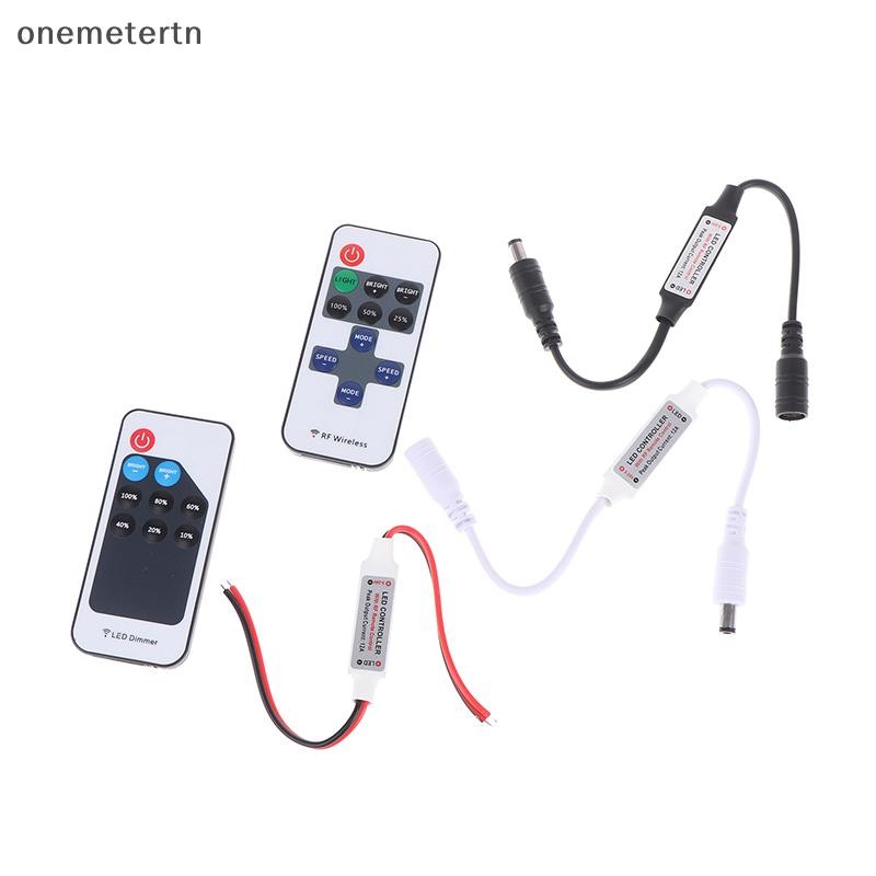 Oyr Mini LED สีเดียว Dimmer DC 5V 12V 24V 6A 5050 2835 Strip ไฟแรงดันไฟฟ้าคงที่ PWM สัญญาณ Controlle