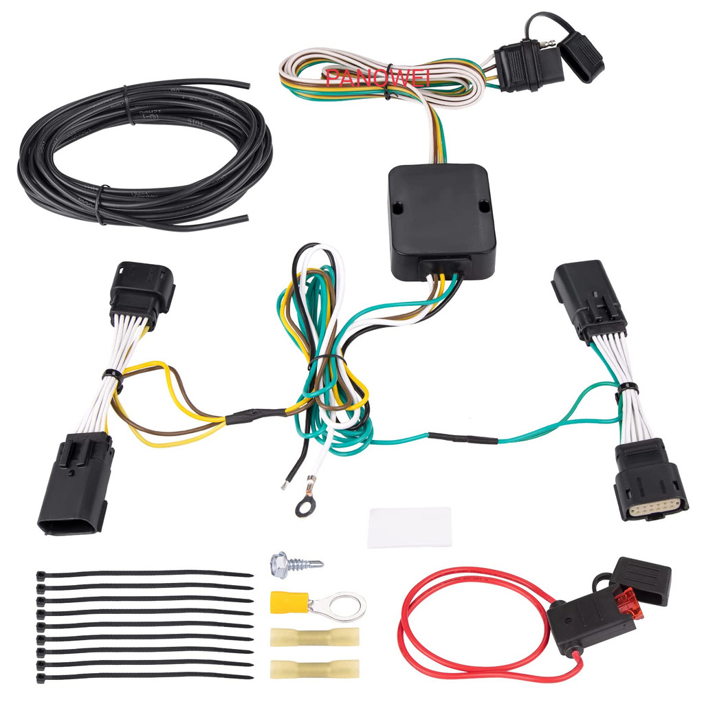 56407118786เหมาะสําหรับ 18-23Jeep Jeep Gladiator Wrangler JL4 Pin Trailer Line สายไฟ