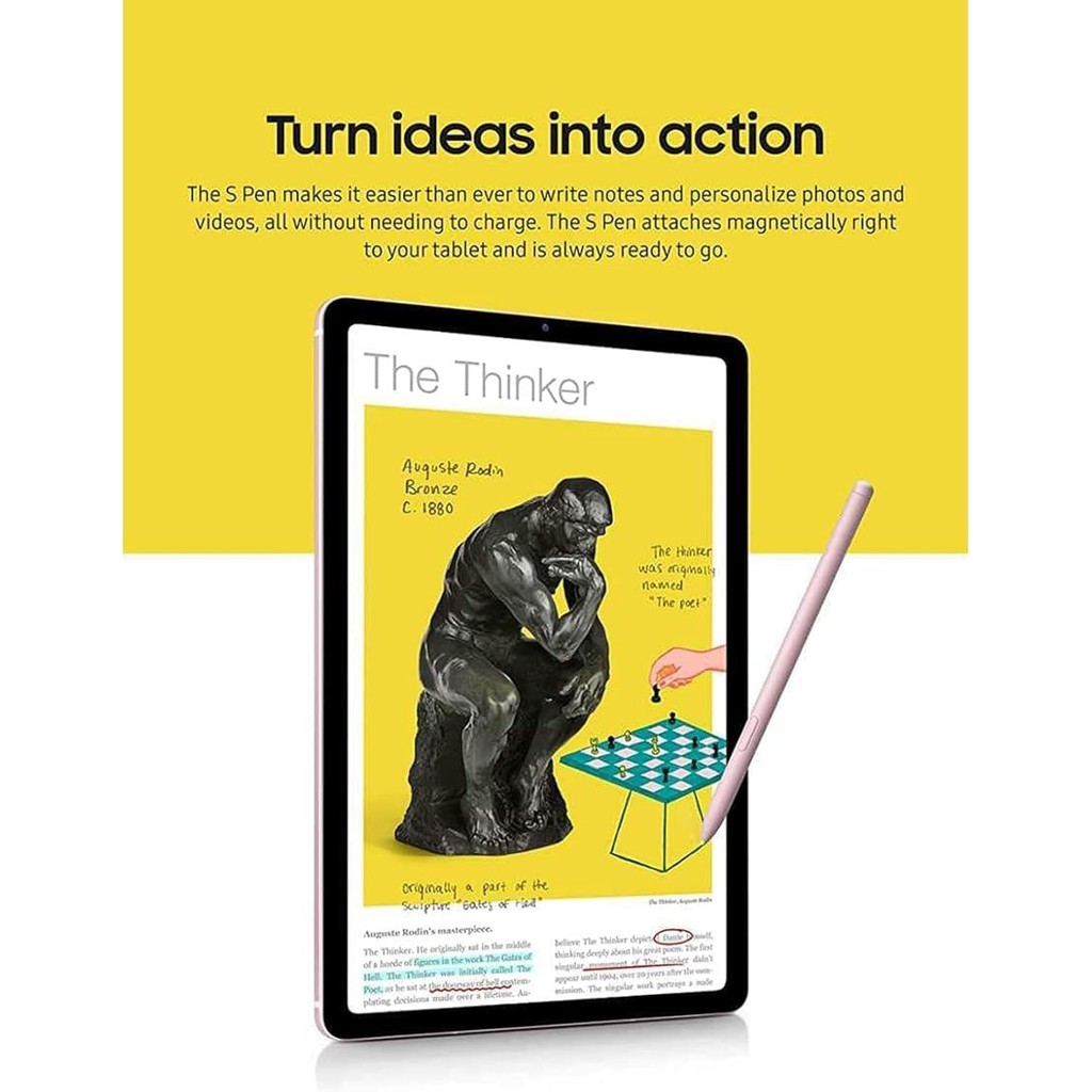2PCS Tab S6 Lite S ปากกาสําหรับ Samsung Galaxy Tab S6 Lite 2020/2022/2024 แท็บเล็ต Tab S6 Lite ปากกา