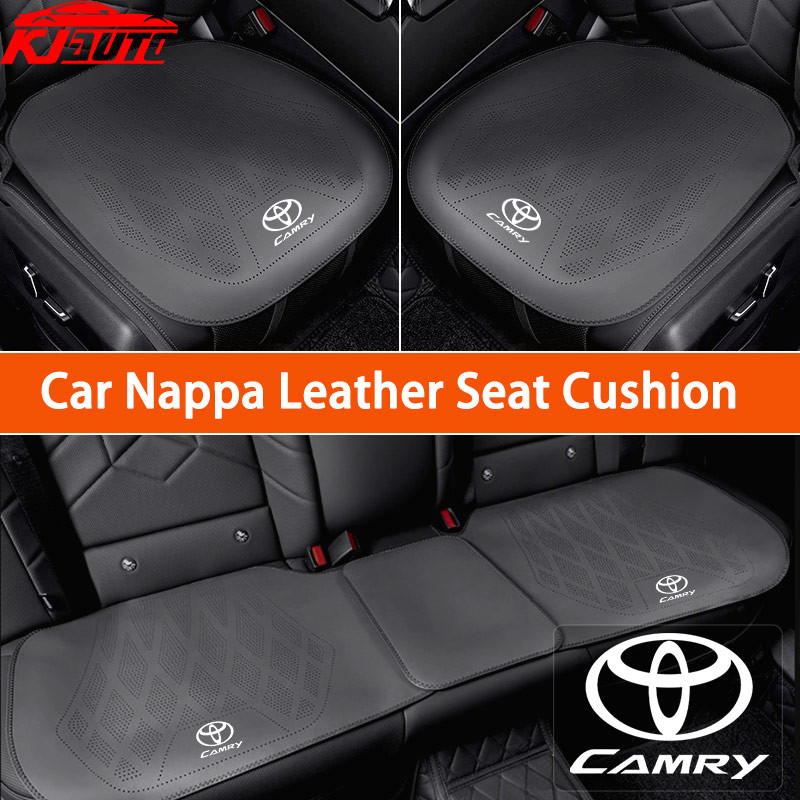 Toyota Camry รถด้านหน้าด้านหลัง Nappa เบาะหนังสบายและระบายอากาศที่นั่งระบายอากาศพนักพิงที่นั่งสําหรั