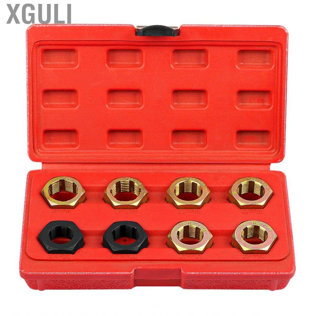 Xguli 8PCS CAR Transmission Swailk Screw Metric Inch Thread Repaner Set Set Tool Tool Tool Tool