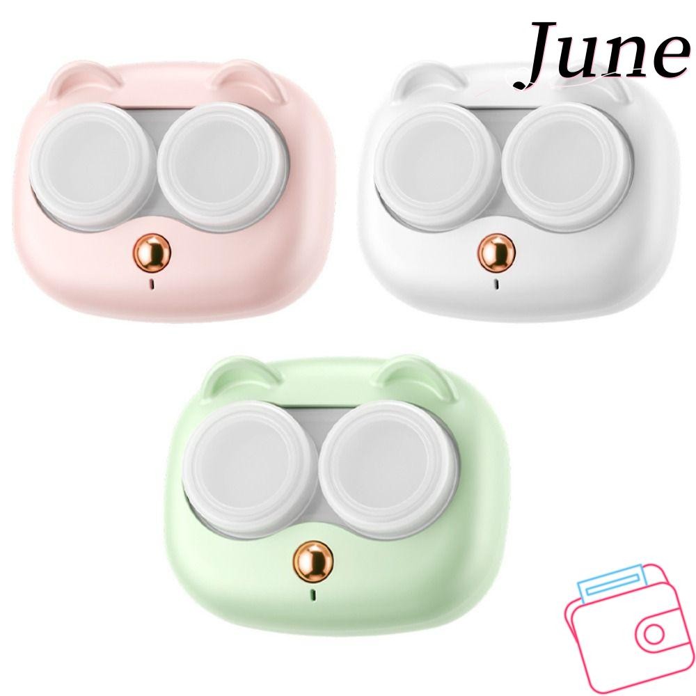 น้ำยาทำความสะอาดคอนแทคเลนส์ UV และอัลตราโซนิก ชาร์จUSB ได้ มาพร้อมกล่องเก็บคอนแทคเลนส์