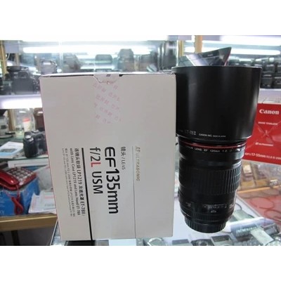 Canon Canon EF 135mm f 2L USM 99 New Portrait Fixed Focus เลนส์ Canon 135f2 มือสอง