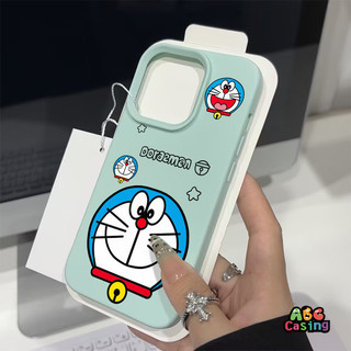 เคสโทรศัพท์สำหรับ IPhone 14 12 17 11 15 13 16 Pro Max X XS Max XR 7 15 14 8 16 Plus SE 2020 โดรเรมอนแคทตูนน่ารัก