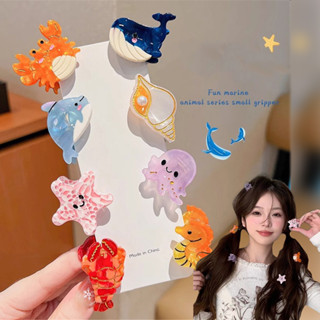 กิ๊บติดผมอเนกประสงค์ แบบปลาโลมาและปลามินิ สำหรับตกแต่งผม