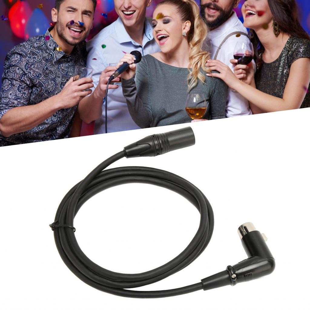 Ruba888-ph Keenso XLR Application of Male Microphone to Female in Stage and KTV Lights 4.9 ฟุตสําหรั