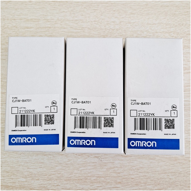 แบตเตอรี่ควบคุม OMRON PLC ของแท้ของแท้ CJ1W-BAT01 คลังสินค้าพร้อม