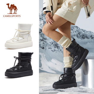 CAMEL SPORTS รองเท้าบูทหิมะสำหรับผู้หญิง ออกแบบมาเพื่ออุ่นใน…
