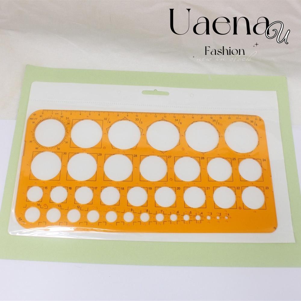 UAENAU Draw A Circle Template Ruler Drawing Template Ruler Soft Ruler ไม้บรรทัดแม่แบบไม้บรรทัดภาพวาด