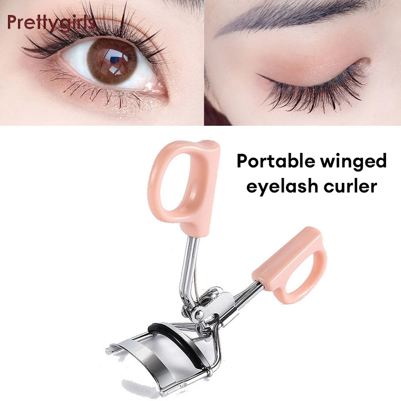 ที่ดัดขนตา ที่ดัดขนตาปลอม Eyelash Curler รูปทรงโค้งดัดง่าย ขนตางอนตลอดวัน ถนอมขนตา ไม่หัก-py