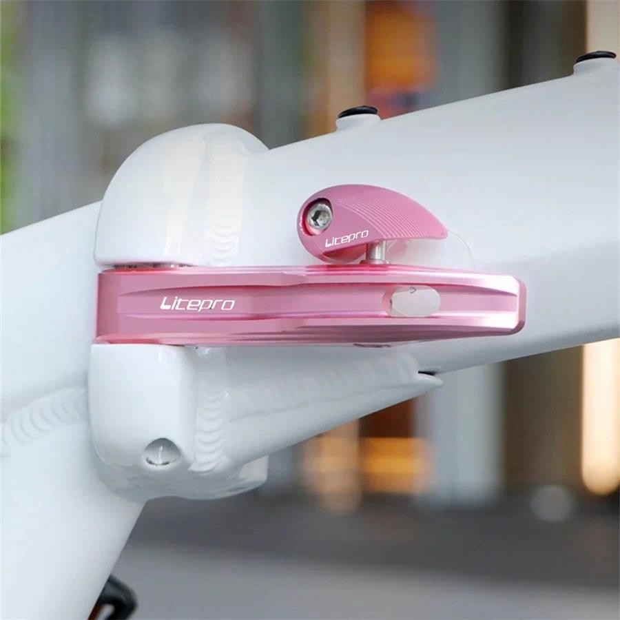 Litepro Fixed Aluminum Frame Lock Clamp Lever Handle สําหรับ Dahon/FNHON Folding Bike