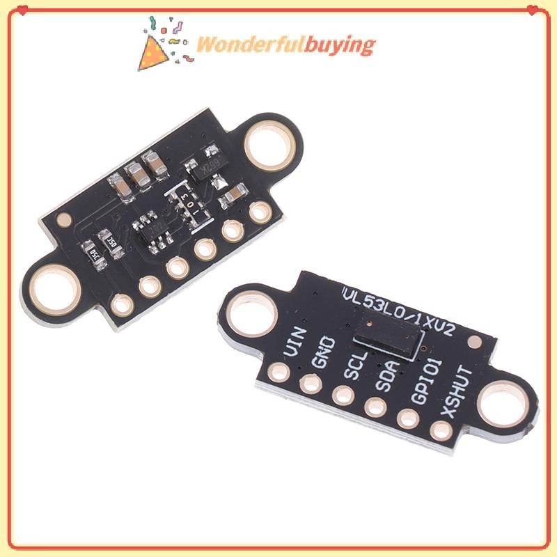 WBTH VL53L0X เซ็นเซอร์วัดระยะทางเที่ยวบินแบบตั้งเวลา Breakout VL53L0X ToF Laser Range Finder สําหรับ