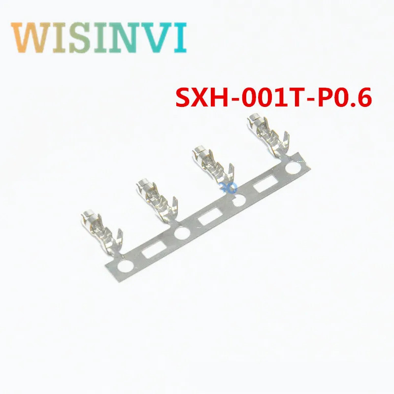 1000PCS SXH-001T-P0.6 SXH-001T ขั้วต่อสายไฟเส้นผ่านศูนย์กลาง 22-28awg