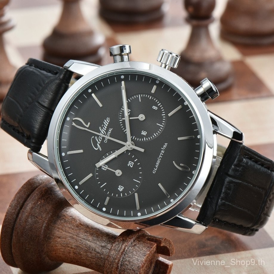 Grasutty Retro Series Simple Quartz Movement Business Casual นาฬิกาข้อมือสวีเดน A9FH