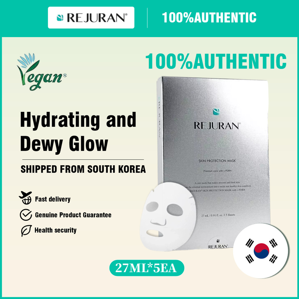 [REJURAN] มาส์กปกป้องผิว (27ml x 5ea) | มาสก์แผ่น | หน้ากากอนามัย | บํารุงผิว