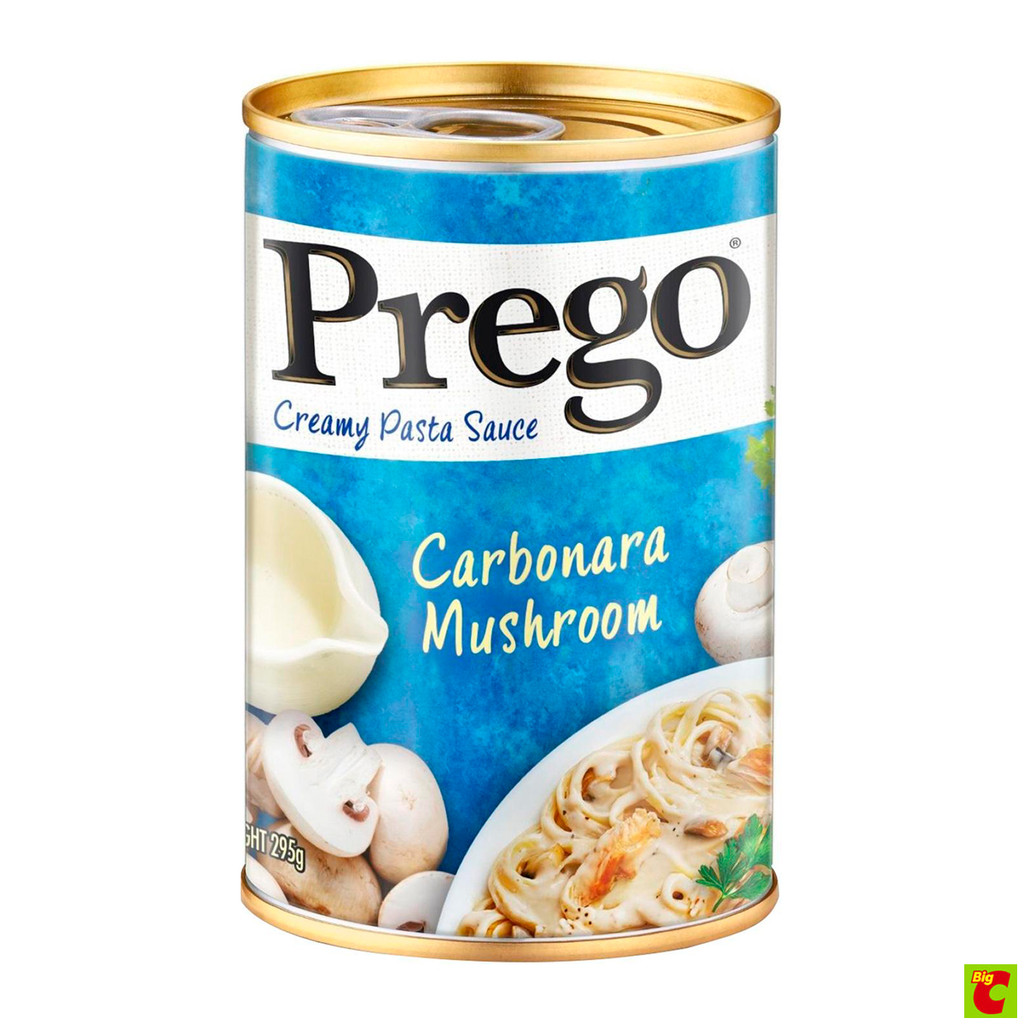 พรีโก้ ซอสสปาเก็ตตี้ชนิดครีมผสมเห็ด 295 ก.