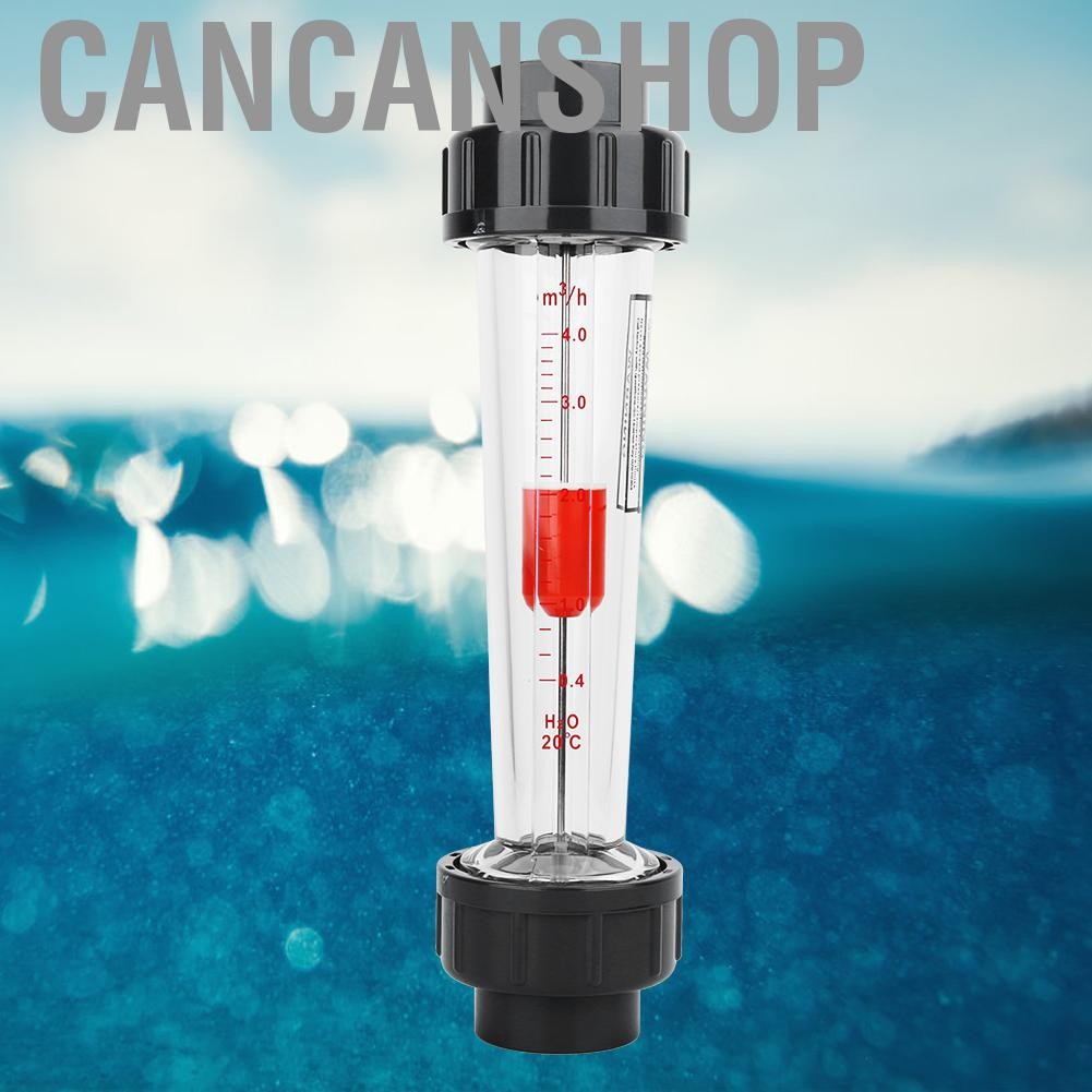 Cancanshop Cancanshop-th LZS-32 (d) มาตรวัดอัตราการไหลของเหลว (เส้นผ่านศูนย์กลางด้านใน 1.6in) อัลคาไ