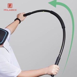 อุปกรณ์ฝึกซ้อมสวิงกอล์ฟ HILABEE แบบพกพาและทนทาน เพื่อการปรับ…