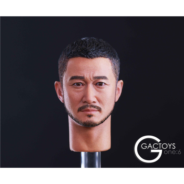 [ระดับไฮเอนด์] พร้อมสต็อก GACTOYS GC026 1/6 ทหาร Wu Jingnong หัวแกะสลัก Tough Guy Head แกะสลักทหารหั