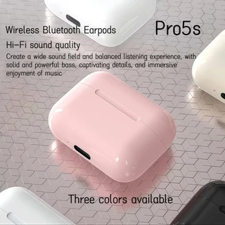 หูฟัง In Earไร้สายขนาดเล็ก Pro5s หูฟังบลูทูธเสียงที่สะดวกสบายและตอบสนอง