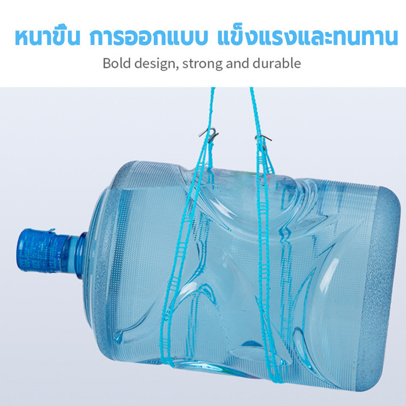 เชือกราวตากผ้า เชือกตากผ้าไนล่อน 5m/10m พร้อมตะขอในตัว เชือกแขวนอเนกประสงค์ - รูปที่ 5