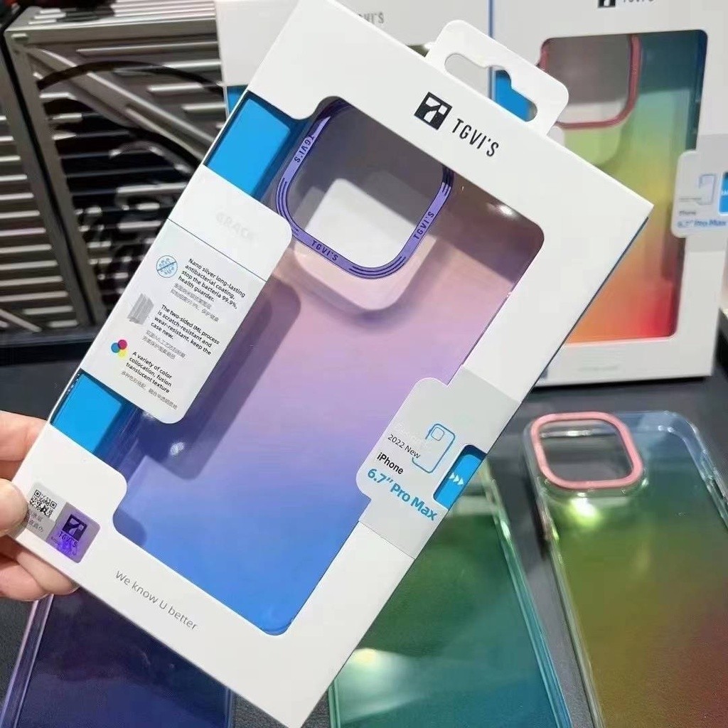 เคสไอโฟน 14  Case ยี่ห้อ Tgvi's  ใช้สำหรับ i14 / 14Promax / 14plus ( THพร้อมส่ง ในไทย )