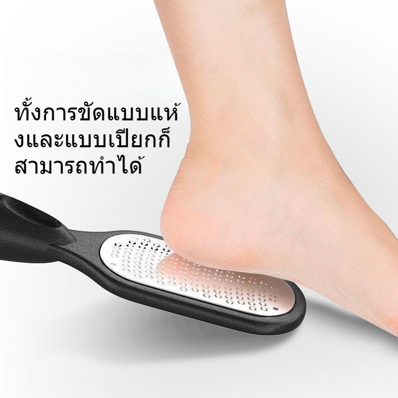 ตะไบเท้าสแตนเลส, หินขัดเท้า, น้ํายากําจัดส้นเท้า, เครื่องกําจัดแคลลัส, ตะไบผิวที่ตายแล้ว, ที่ขูดหนังกําพร้า, ที่ขัดเท้าสําหรับผิวนุ่ม ราคา ถูกที่สุด ดีลบีเคเค แกลเลอรีภาพที่ 7