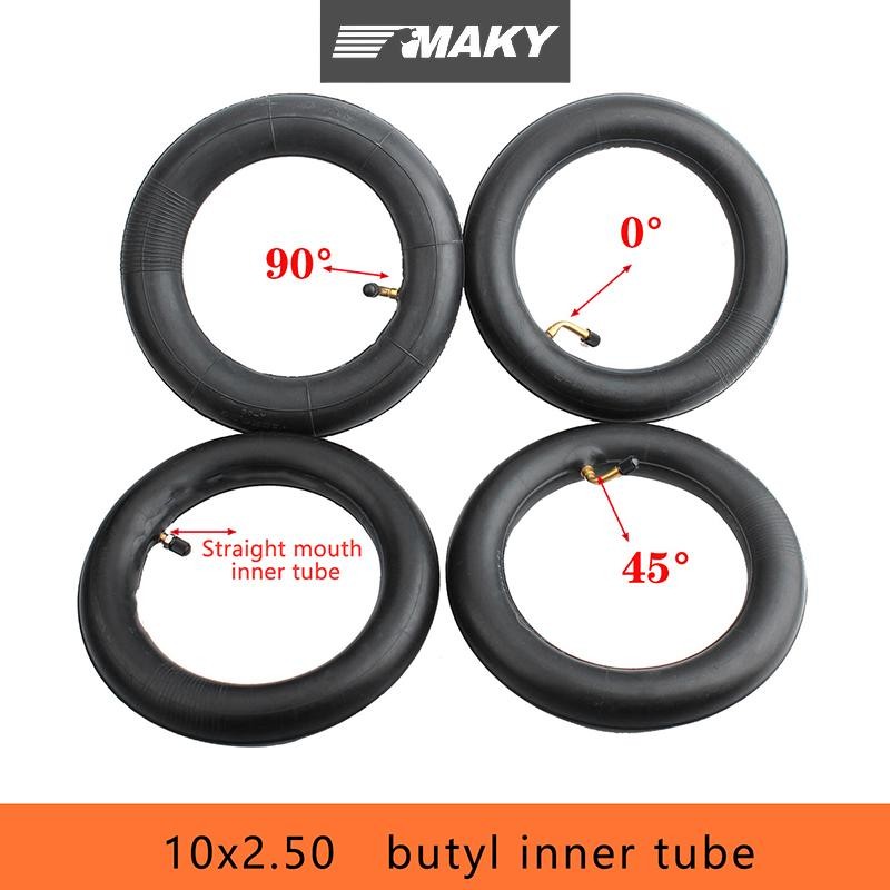 LLPH ยางในขนาด 10 นิ้ว 10x2.50 สำหรับสกู๊ตเตอร์ไฟฟ้าและจักรยาน_balance_รถ ทำจากยางบิวทิล איכותการแปล